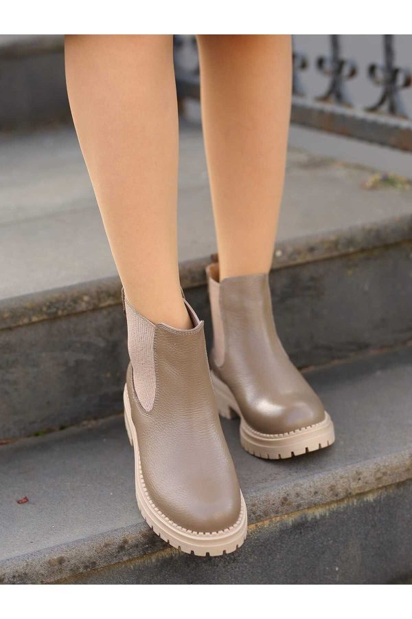 بوت اورجینال برند Eren shoes bag مدل Chelsea Ortopedik Bot کد 878569238 - Image 3