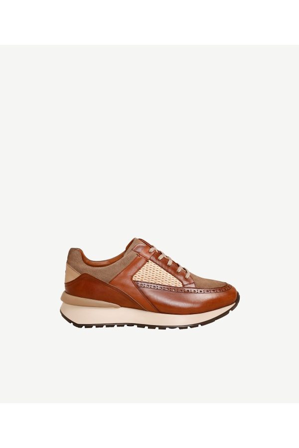 کتونی اورجینال برند Yargici مدل Hasır Detaylı Deri Sneakers کد 822146958