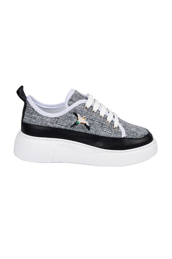 کتونی اورجینال برند Bestello مدل Bağcıklı Eva Sneaker 101-23706 کد 744170776