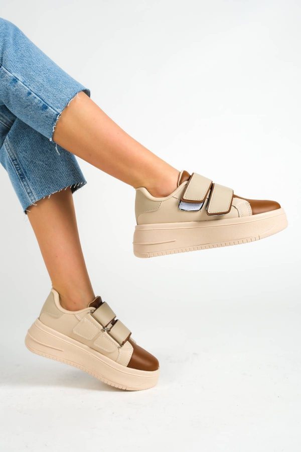 کتونی اورجینال برند Ayakkabihavuzu مدل Yüksek Tabanlı Cırt Bantlı Sneaker کد 774353839 - Image 3