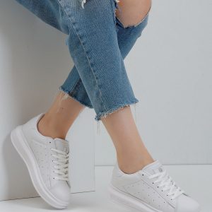 کتونی اورجینال برند En7 مدل Beyaz Kadın Sneaker 0156 کد 736049535
