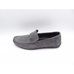 کفش روزمره اورجینال برند King shoes مدل 3210 Gri Süet Erkek Ayakkabı کد 194936029