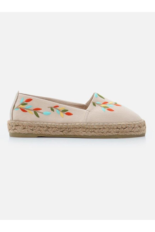 کفش روزمره اورجینال برند Su espadril مدل Espadril Nataly Düz Espadril کد 804759937 - Image 3