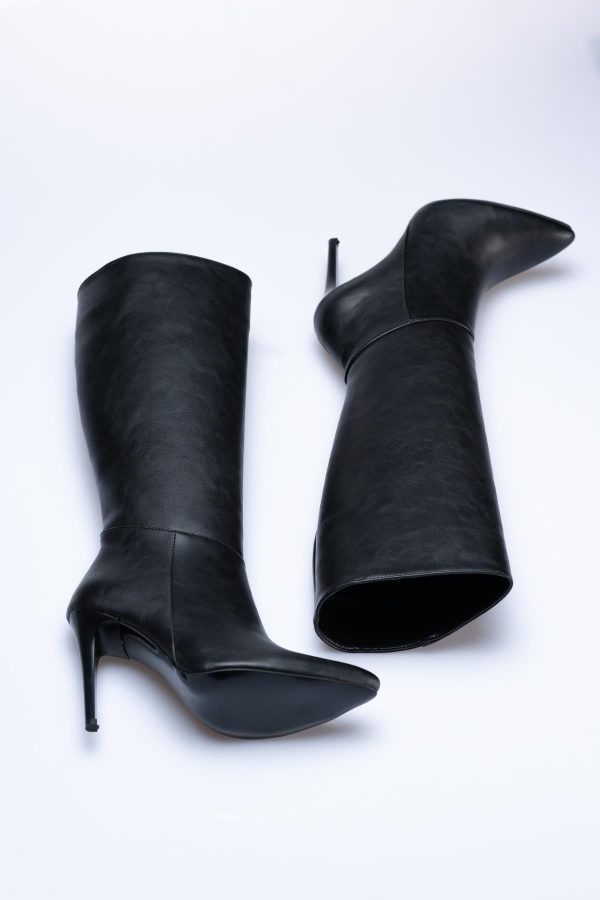 بوت ساق بلند اورجینال برند Lizshoe مدل MAS 2219022K کد 386585604 - Image 2